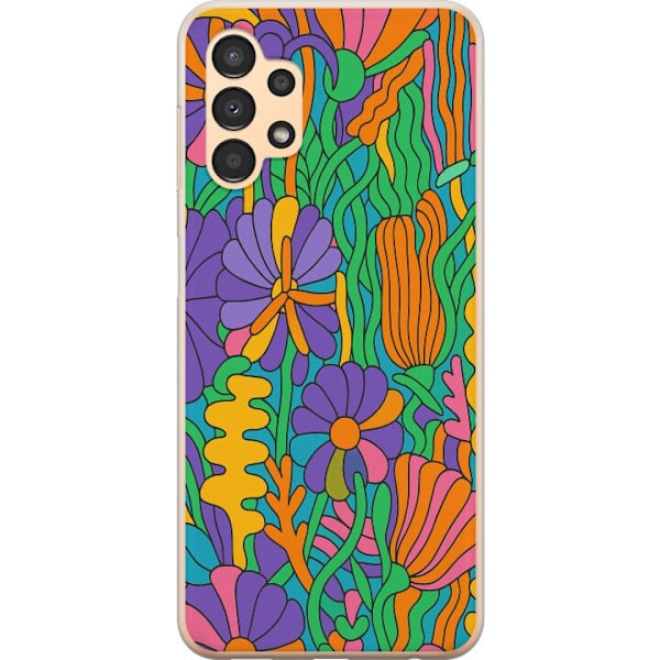 Samsung Galaxy A13 Genomskinligt Skal Color Pop