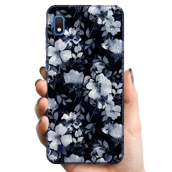 Samsung Galaxy A10 TPU Mobilskal Blommor
