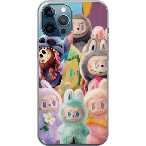 Apple iPhone 12 Pro Läpinäkyvä kuori iso