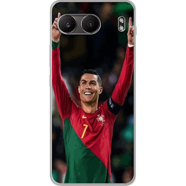 OnePlus Nord 4 Läpinäkyvä kuori Cristiano Ronaldo (Portugal