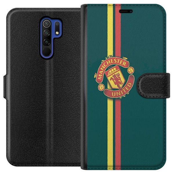 Xiaomi Redmi 9 Lommeboketui Manchester United F.C.