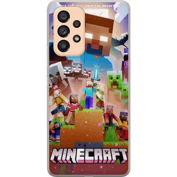 Kompatibelt Mobildeksel til Samsung Galaxy A53 5G Minecraft