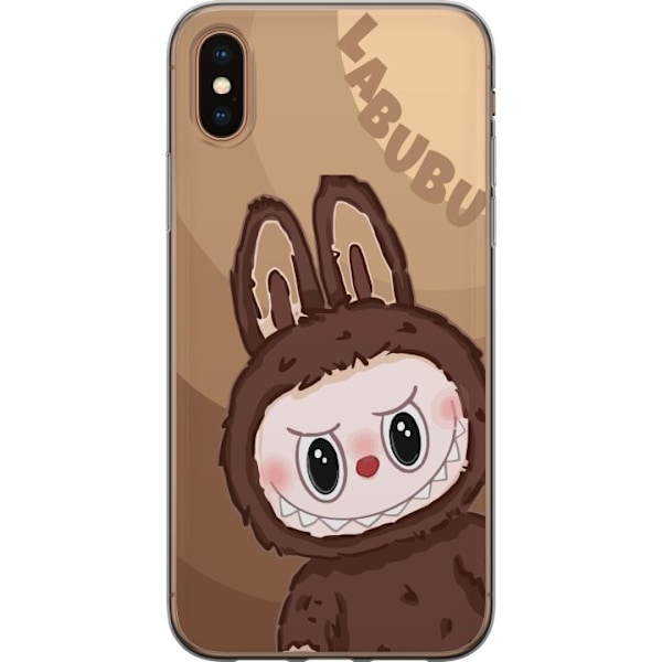 Apple iPhone XS Max Gennemsigtig cover Labubu Skyde Sød - Hvi