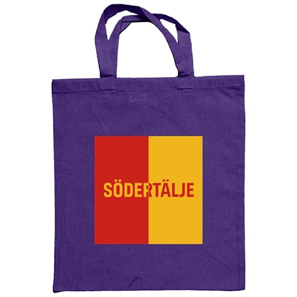 Mulepose | Holdbar Indkøbstaske i Stof Södertälje – fodbold Lilla one size