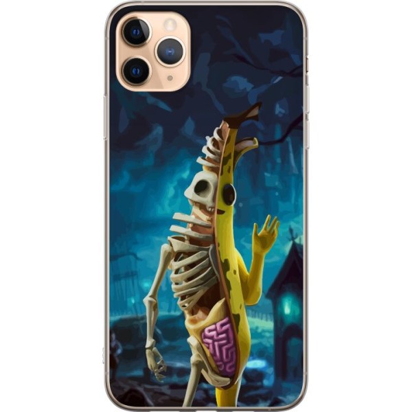 Apple iPhone 11 Pro Max Gennemsigtig cover Fortnite - Peely D