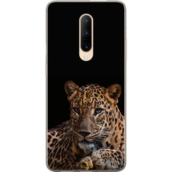 OnePlus 7 Pro Läpinäkyvä kuori Leopard
