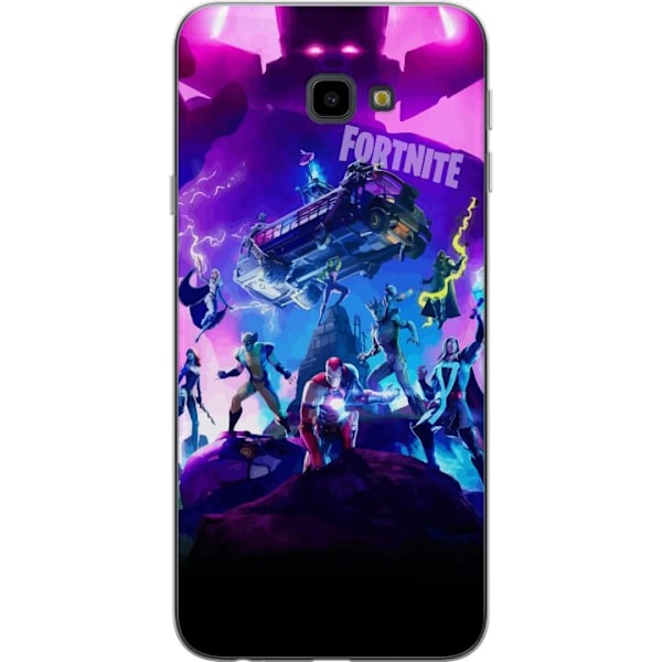 Samsung Galaxy J4+ Genomskinligt Skal Fortnite