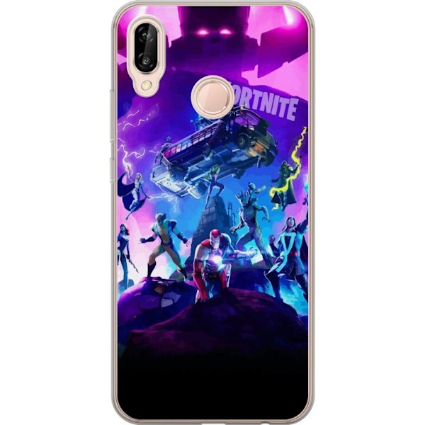 Huawei P20 lite Gennemsigtig cover Fortnite