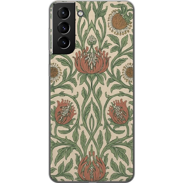 Samsung Galaxy S21+ 5G Läpinäkyvä kuori Petali Yksityiskohdat
