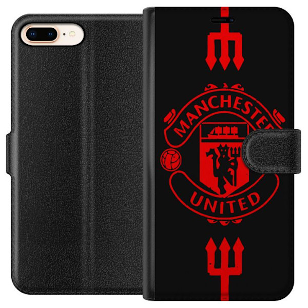 Apple iPhone 8 Plus Tegnebogsetui ManchesterUnited