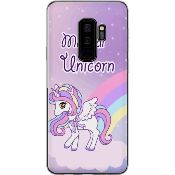 Samsung Galaxy S9+ Läpinäkyvä kuori Unicorn