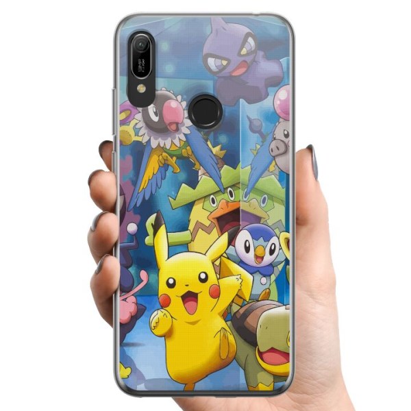 Huawei Y6 (2019) TPU Matkapuhelimen kuori Pokemon