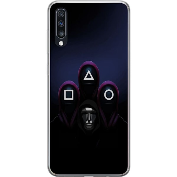 Samsung Galaxy A70 Gennemsigtig cover Squid Game 2