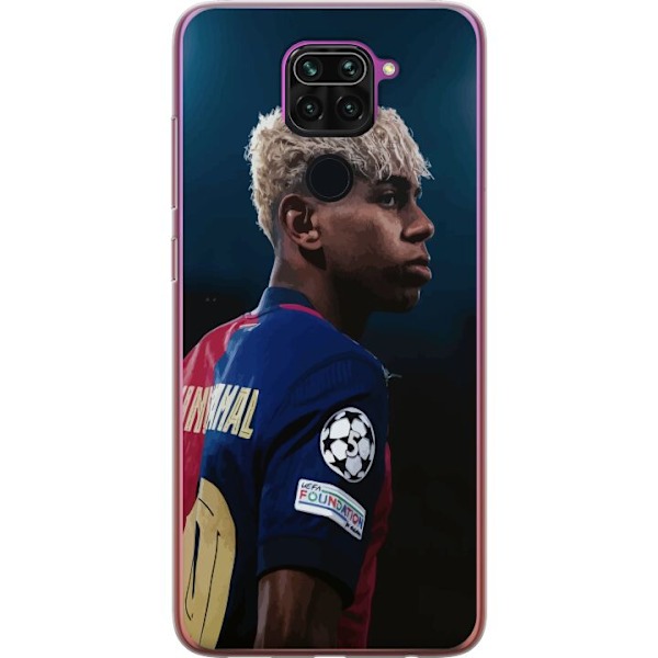 Xiaomi Redmi Note 9 Genomskinligt Skal Lamine Yamal – Barcelonas Wonderkid i Fokus