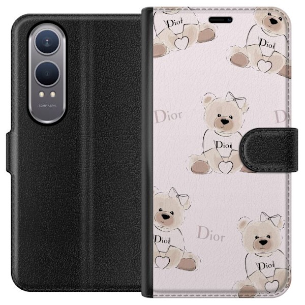 OnePlus Nord CE4 Lite Lompakkokotelo Teddy Dior Vibes - ylelli