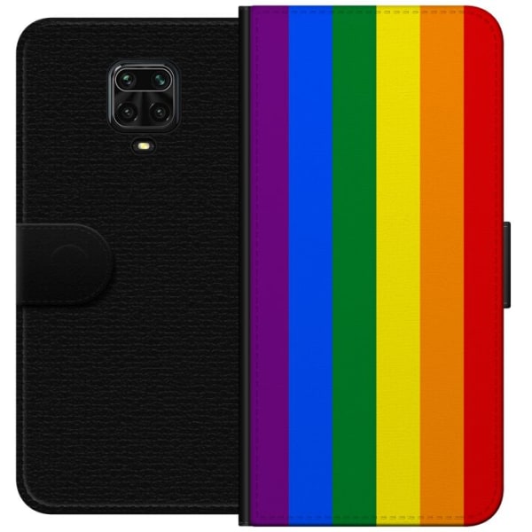 Xiaomi Redmi Note 9S Lompakkokotelo Pride Flagga