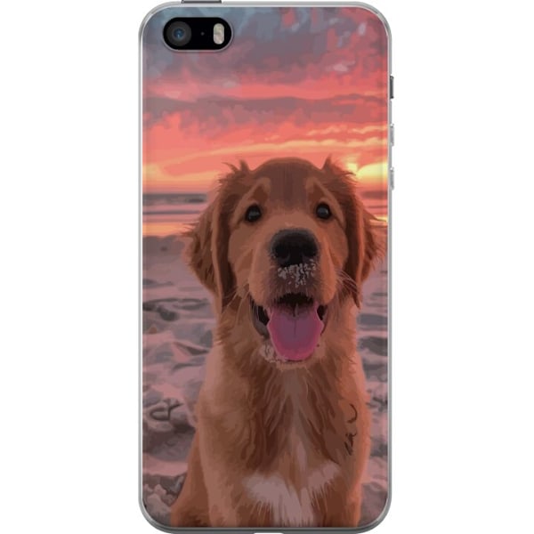 Apple iPhone 5s Gennemsigtig cover Hund