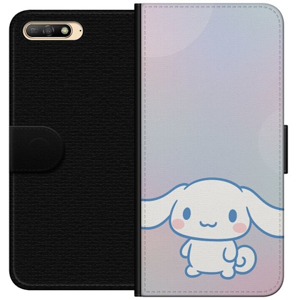 Huawei Y6 (2018) Lompakkokotelo Kawaii Sanrio Cinnamonroll