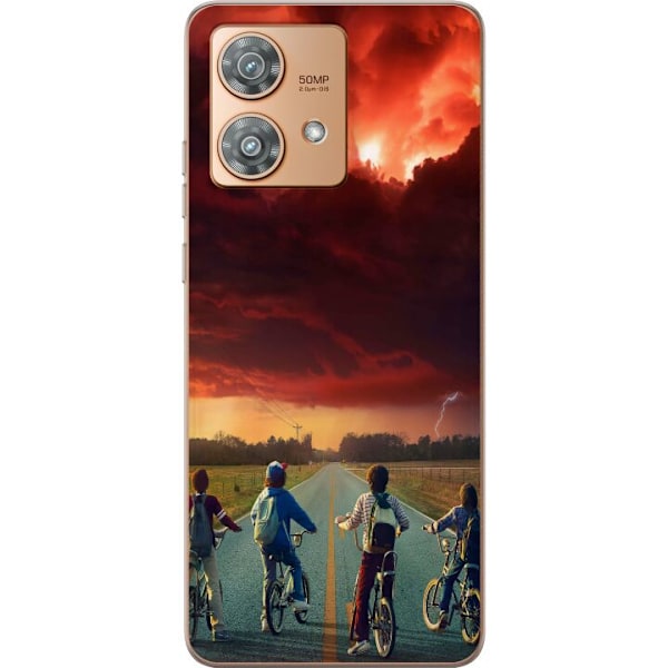 Motorola Edge 40 Neo Gjennomsiktig deksel Stranger Things