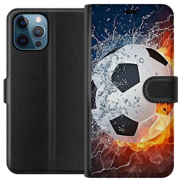 Apple iPhone 12 Pro Lommeboketui Fotball Eld