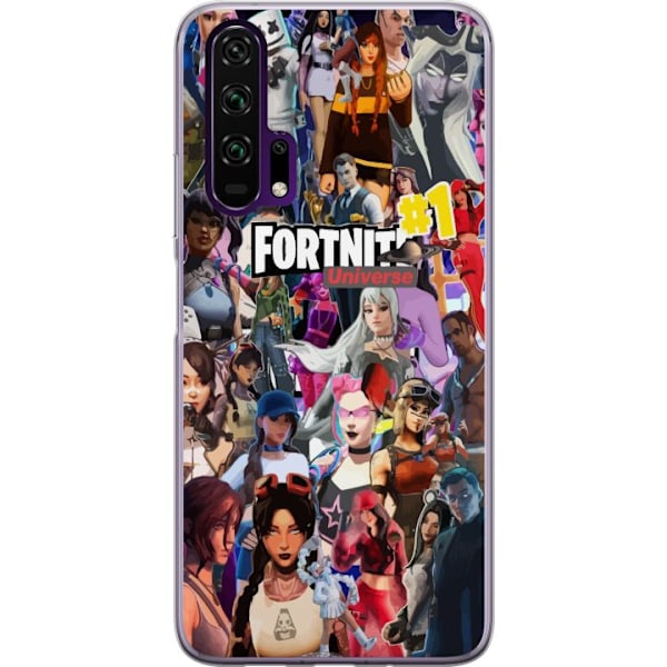 Honor 20 Pro  Läpinäkyvä kuori Fortnite