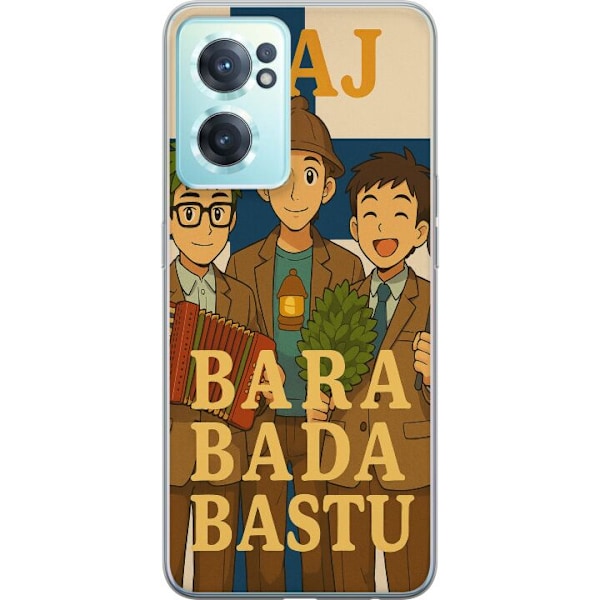 OnePlus Nord CE 2 5G Gjennomsiktig deksel Bare ta en badstu KA