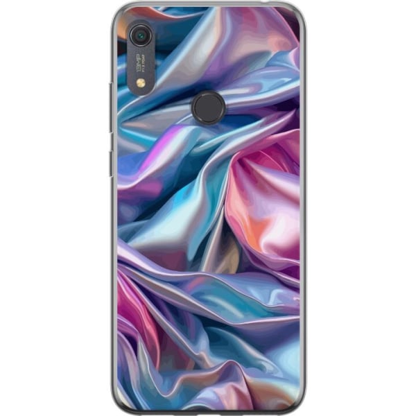 Huawei Y6s (2019) Gennemsigtig cover Skinnende silke
