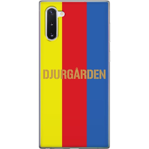 Samsung Galaxy Note10 Gennemsigtig cover Djurgården