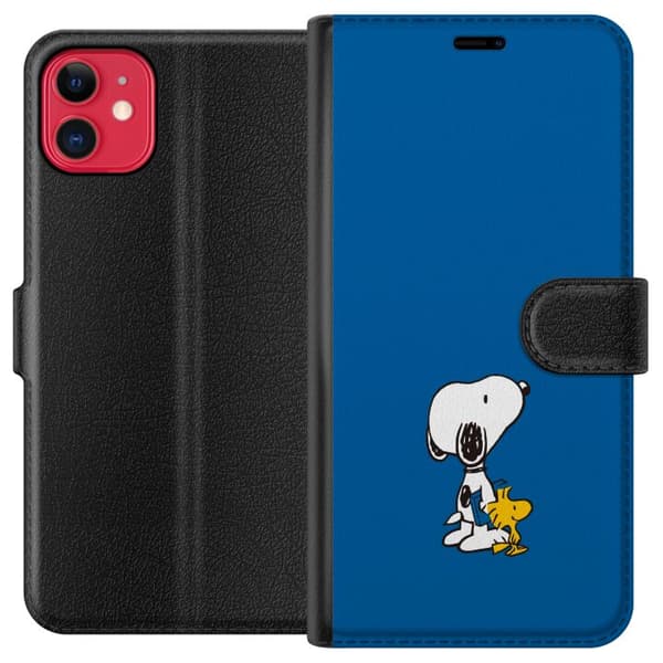Yhteensopiva Lompakkokotelo Apple iPhone 11 Snobben Snoopy
