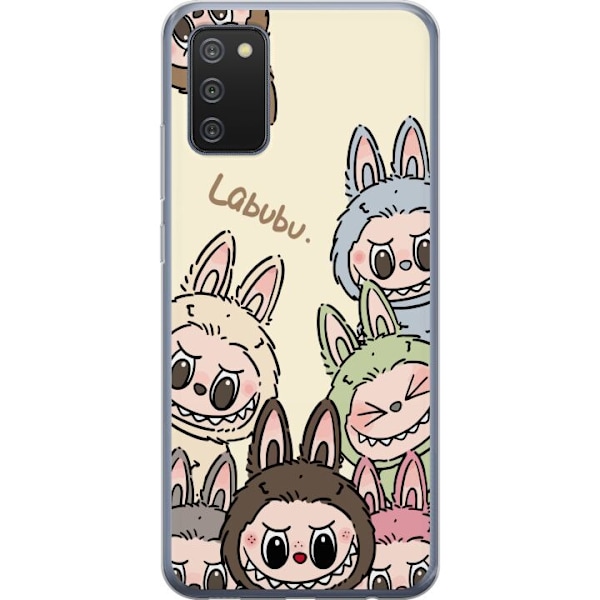 Samsung Galaxy A02s Läpinäkyvä kuori Labubu Pastel Collecti
