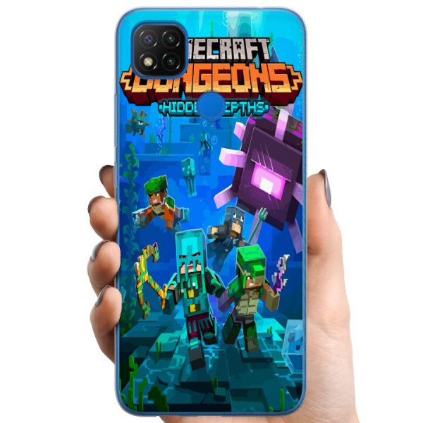 Xiaomi Redmi 9C NFC TPU Mobilcover Minecraft