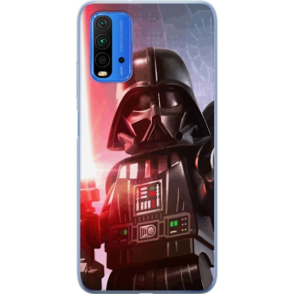 Xiaomi Redmi Note 9 4G Gennemsigtig cover Darth Vader