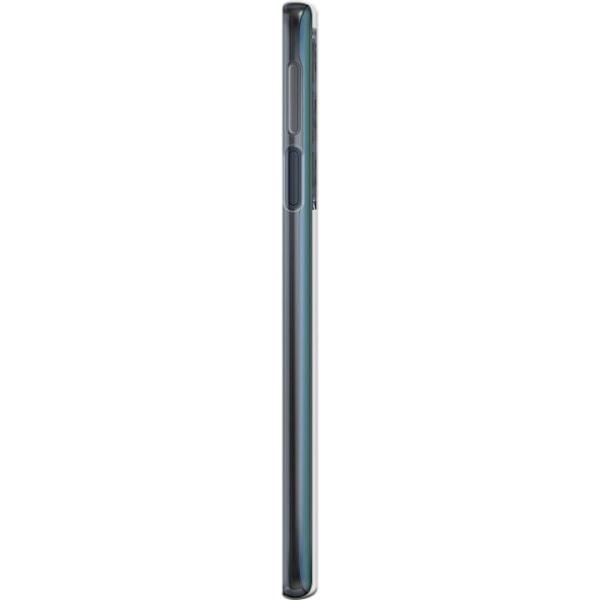 Motorola Edge 30 Pro Gjennomsiktig deksel Hvit marmor