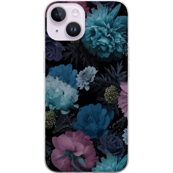 Kompatibelt Mobildeksel til Apple iPhone 14 Blomster
