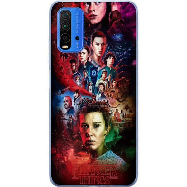 Xiaomi Redmi Note 9 4G Läpinäkyvä kuori Stranger Things