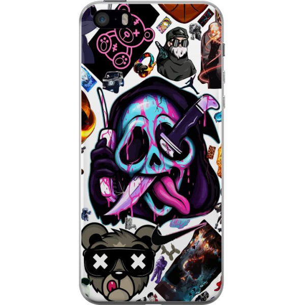Apple iPhone 5s Gennemsigtig cover Stickers