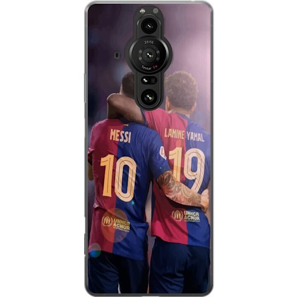 Sony Xperia Pro-I Genomskinligt Skal Lamine Yamal Messi