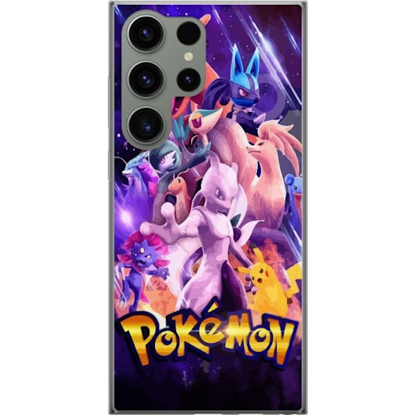 Samsung Galaxy S23 Ultra Gennemsigtig cover Pokemon