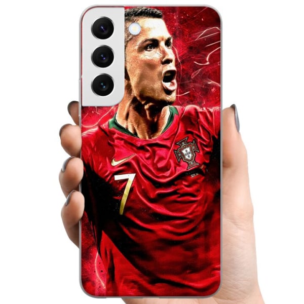 Samsung Galaxy S22 5G TPU Matkapuhelimen kuori Cristiano Ronal