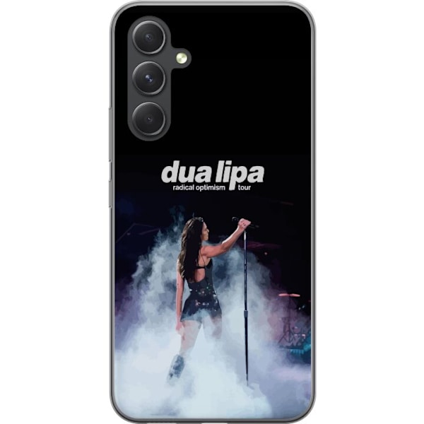 Samsung Galaxy S24 FE Gjennomsiktig deksel Dua Lipa – Signat