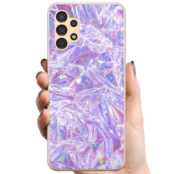 Samsung Galaxy A13 TPU Matkapuhelimen kuori Hologeeniset timantit