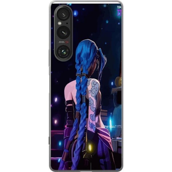 Sony Xperia 1 V Genomskinligt Skal Arcane, League of Legends