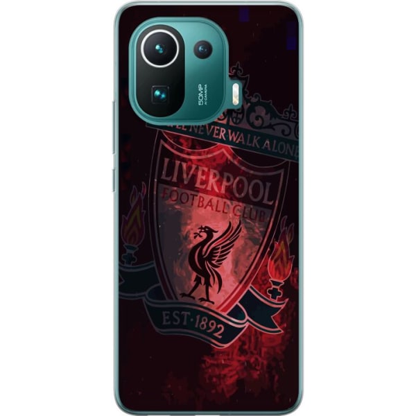 Xiaomi Mi 11 Pro Gennemsigtig cover Liverpool