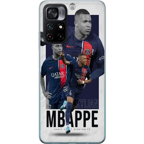 Xiaomi Poco M4 Pro 5G Gjennomsiktig deksel Kylian Mbappé