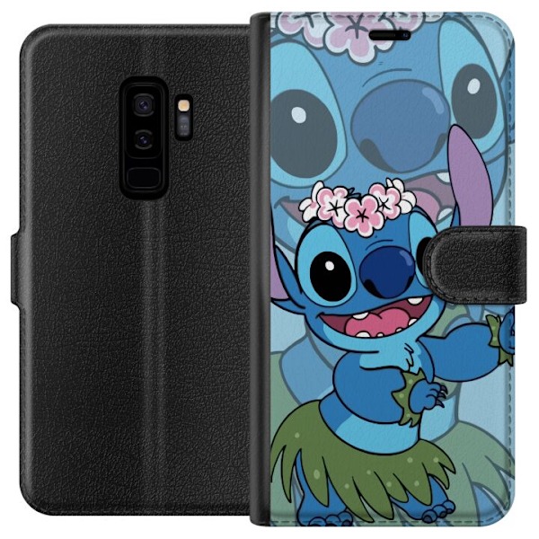 Samsung Galaxy S9+ Lommeboketui Stitch under stjernene - Magis