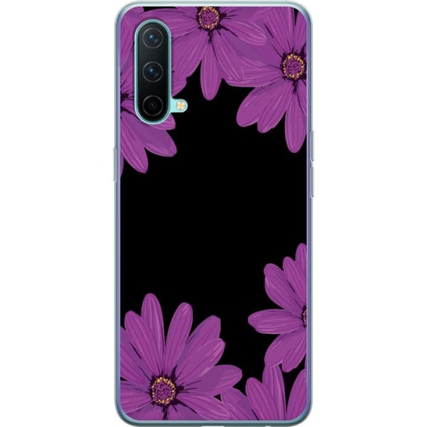 OnePlus Nord CE 5G Gennemsigtig cover Blomsterarrangement