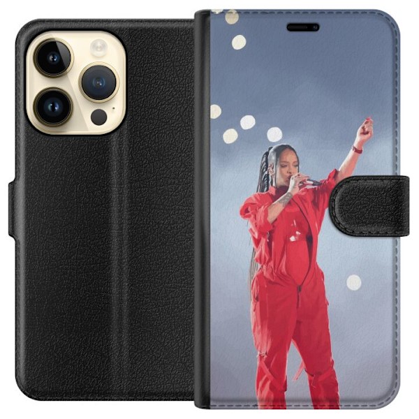 Apple iPhone 15 Pro Plånboksfodral Rihanna – Trendsetting L