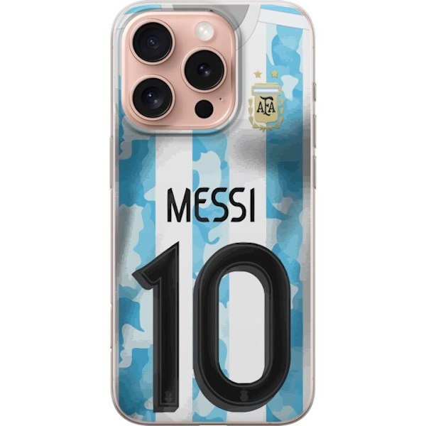 Apple iPhone 16 Pro Läpinäkyvä kuori Lionel Andrés Messi