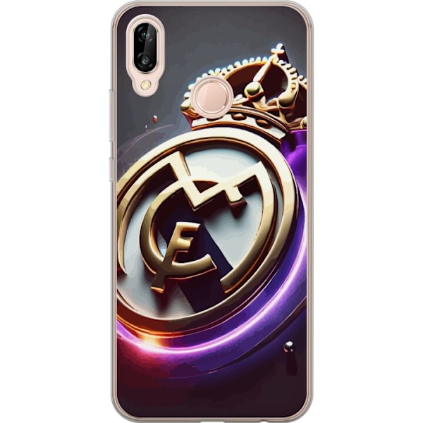 Huawei P20 lite Gennemsigtig cover Real Madrid CF