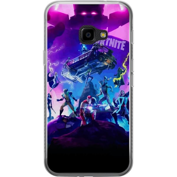 Samsung Galaxy Xcover 4 Läpinäkyvä kuori Fortnite